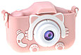 Детский цифровой фотоаппарат Childrens Fun Camera Kitty голубой, фото 8