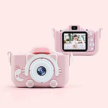 Детский цифровой фотоаппарат Childrens Fun Camera Kitty розовый