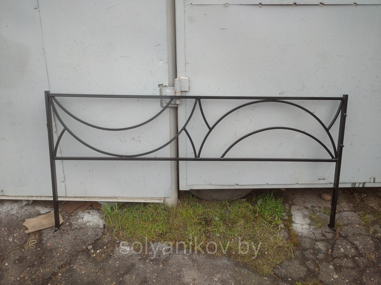 Ограда металлическая для благоустройства могил - фото 2 - id-p145838289