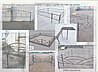 Ограда металлическая для благоустройства могил Ф-4  2,3х1,4м, фото 5