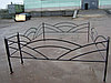 Ограда металлическая для благоустройства могил Ф-4  2,3х1,4м, фото 6