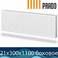 Стальной радиатор Prado Classic тип 21 300x1100 с боковым подключением