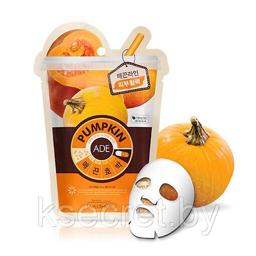 Тканевая маска для лица с экстрактом тыквы Mediheal Pumpkin Vita Mask 20мл - фото 1 - id-p145841620