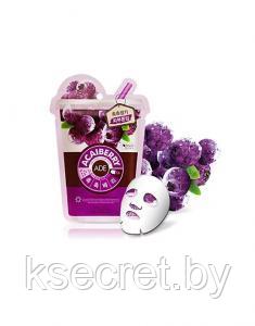 Тканевая маска для лица с экстрактом ягоды асаи Mediheal Acaiberry Vita Mask 20мл - фото 1 - id-p145843721