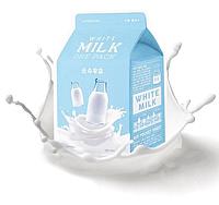 Тканевая маска для лица увлажняющая A'PIEU White Milk One-Pack (Hydrating) 21г