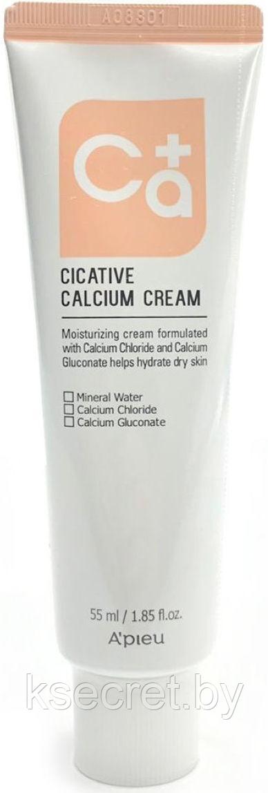 Увлажняющий крем с кальцием для лица A'PIEU Cicative Calcium Cream, 55мл - фото 1 - id-p145846490