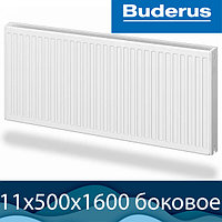 Стальной радиатор Buderus Logatrend K-Profil 11 500x1600 с боковым подключением