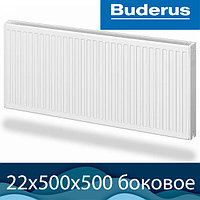 Стальной радиатор Buderus Logatrend K-Profil 22 500x500 с боковым подключением