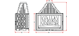 Каминная топка Invicta Foyer 900 Grande Vision, фото 2