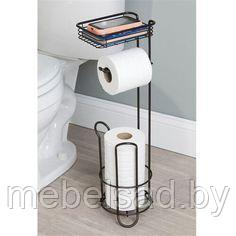 Держатель для туалетной бумаги напольный кованый "Кредо" - фото 1 - id-p145856407