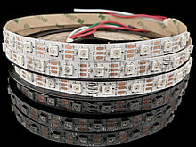 Светодиодная лента 5050, 300 Led x 1, 2811, IP33, 5V, LUX, SPI-RGB