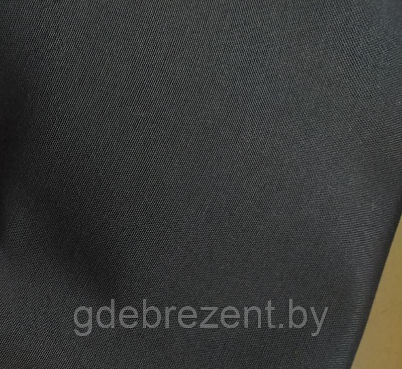 Ткань плащёвая Грета (черный) - фото 1 - id-p82473245