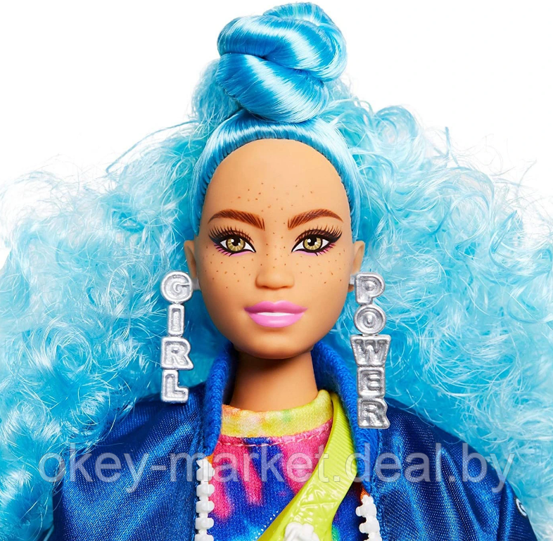 Кукла Barbie Экстра со скейтбордом GRN30 - фото 5 - id-p145889590
