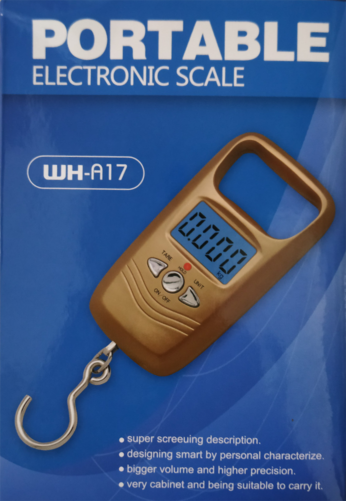 Весы безмен Portable Electronic Scale WH-A17 - фото 6 - id-p145892091