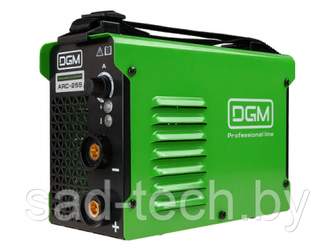 Инвертор сварочный DGM ARC-255 (160-260 В, 10-160 А, 80 В, электроды диам. 1.6-5.0 мм) - фото 1 - id-p145892667