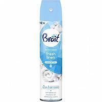 Освежитель воздуха в спрее BRAIT "FRESH LINEN" 3 in 1 (300 мл)