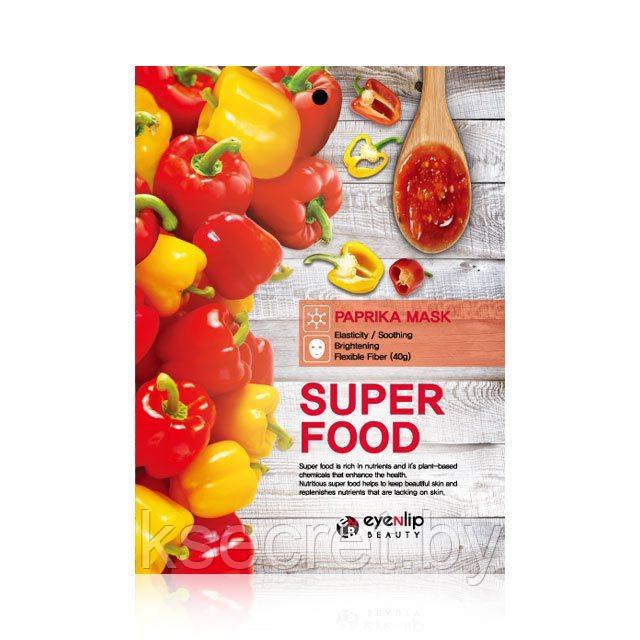 ENL SUPER FOOD Маска на тканевой основе EYENLIP SUPER FOOD PAPRIKA MASK 23мл - фото 1 - id-p145898039