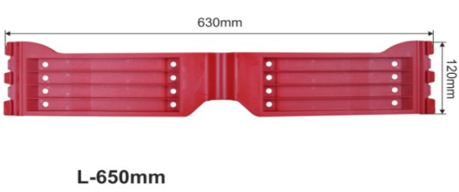 Соединитель для сдвижной крыши Versus, L=650mm,670736019, 242-01065,  Германия