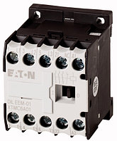 Мини-контактор DILEEM-01(230V50HZ,240V60HZ), 3P, 6.6A/(20A по AC-1), 3kW(400VAC), 230V50Hz/240V60Hz, 1NC