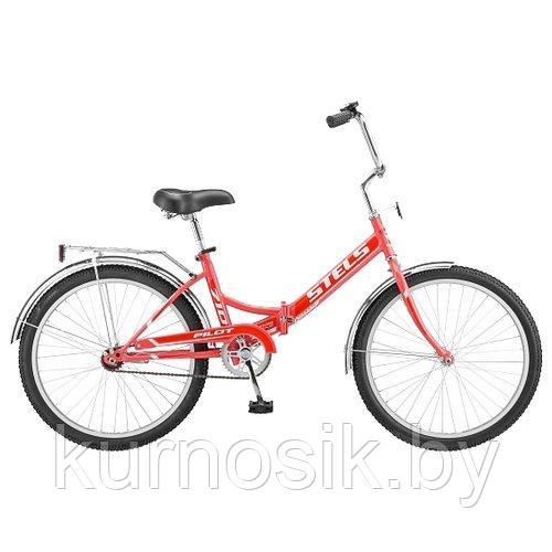 Велосипед складной STELS Pilot-710 24" Z010 красный - фото 1 - id-p145921854