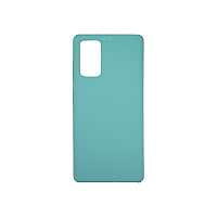 Soft-touch бампер Silicone Cover для Samsung Galaxy Note 20 бирюзовый