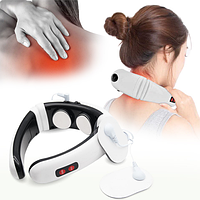 Импульсный электрический массажер для шеи Cervical Vertebra physiotherapy instrument KL-5830 (HX-5880)