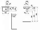 УМЫВАЛЬНИК МИНИ LAUFEN PRO S 815960 36X25, фото 3