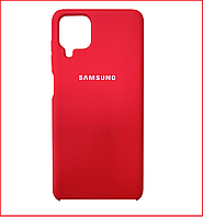 Чехол-накладка для Samsung Galaxy A12 / A12s (копия) SM-A125 / SM-A127 Silicone Cover красный, фото 1