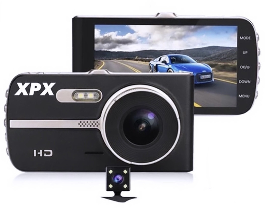 Видеорегистратор XPX P12 с камерой заднего вида