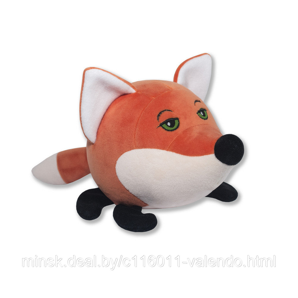 Антистрессовая игрушка "Лисенок Абрикос", 20х18х17 см