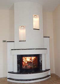 Jotul I18 в классической облицовке.