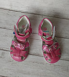 Детские босоножки для девочки, розовый перламутр, размер 25, фото 2