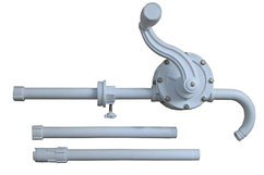Насос бочковой ротационный (штанга d=27мм, ротор d=35 мм, пластиковый)