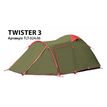 Туристическая палатка Tramp Lite Twister 3 (V2)