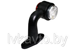 Фонарь габаритный LED (E-206, 24V, 4-светодиода, L=130 мм) "CARMOS