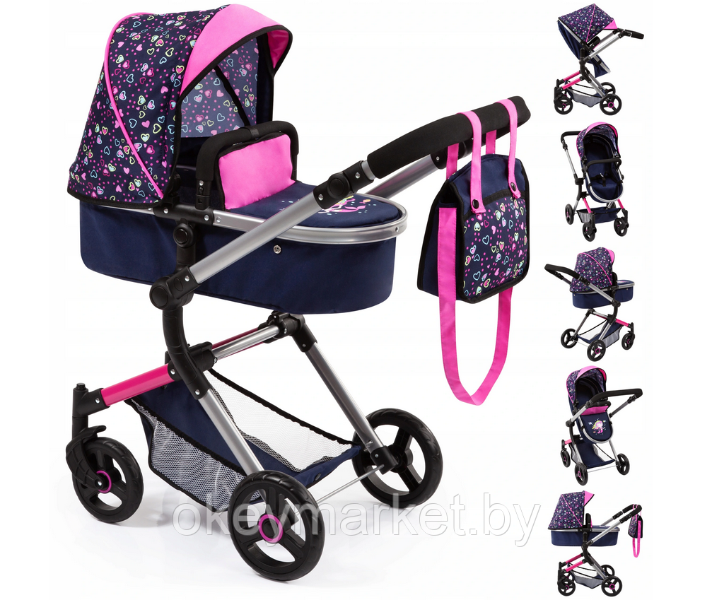 Коляска для кукол Bayer Design Vario Combi, фото 2