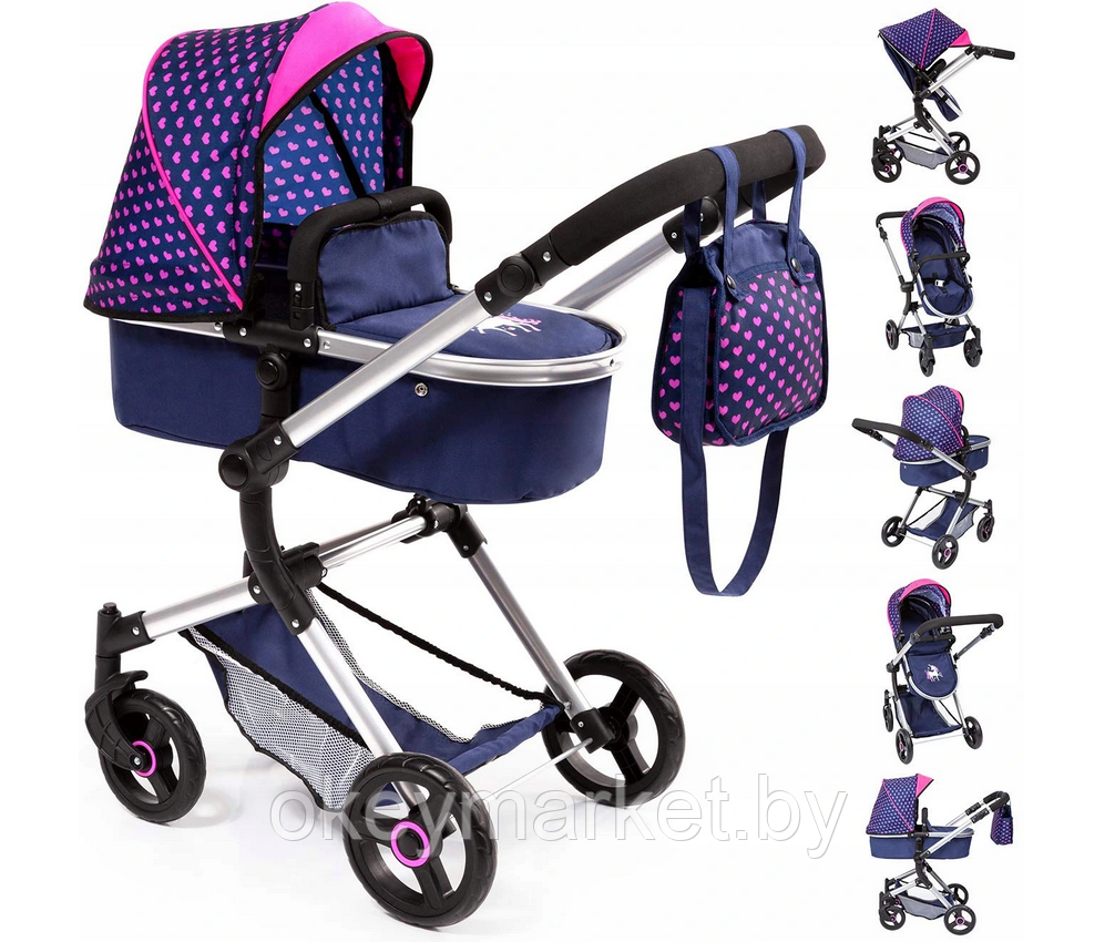 Коляска для кукол Bayer Design Vario Combi, фото 2