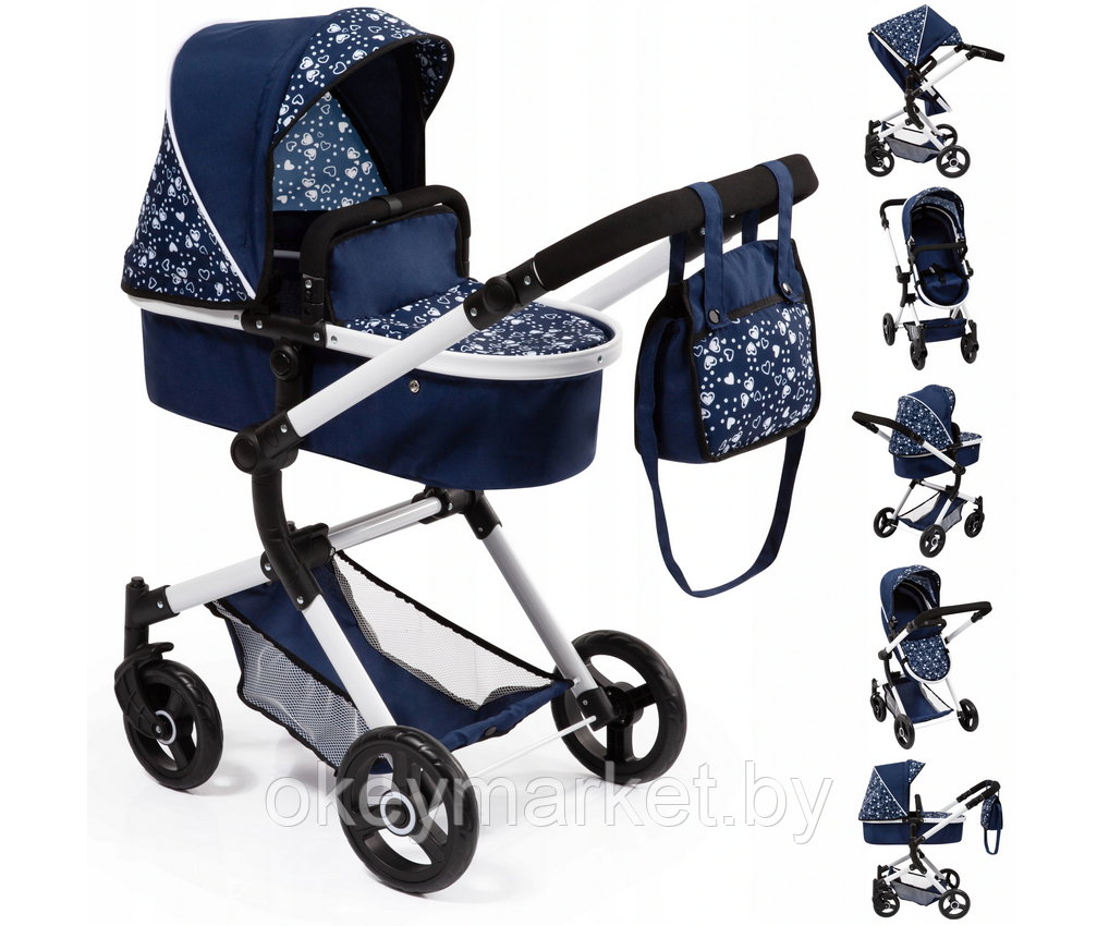 Коляска для кукол Bayer Design Vario Combi
