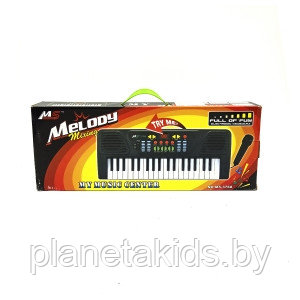 Синтезатор ( пианино) с микрофоном , 37 клавиш, 3768 - фото 2 - id-p146024885