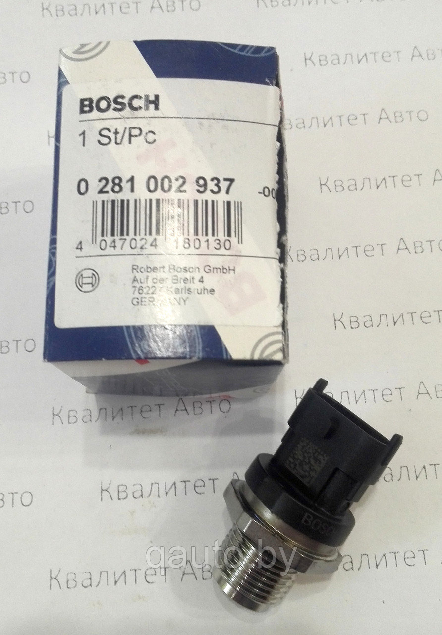 Датчик давления Bosch TOYOTA, CHERY, NISSAN, OPEL, IVECO, MAN, AMUR, GAZ, MAZ 0281002937