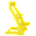 Растущий стул «Ростик»  Окраска в цвет жёлтый, фото 4