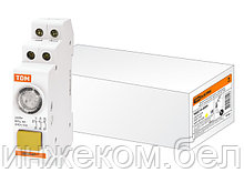Выключатель кнопочный с индикацией ВКИ-47 желтый (LED) 2НО,1НЗ AC/DC TDM