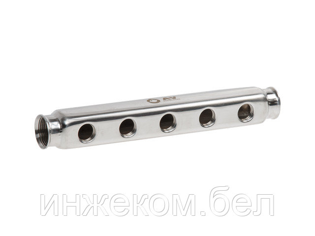 Коллектор 1/2" х 5 вых. односторонний, AV Engineering - фото 1 - id-p146035190