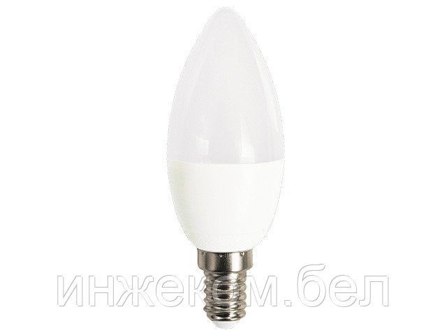 Лампа светодиодная C37 СВЕЧА 8Вт PLED-LX 220-240В Е14 3000К JAZZWAY (60 Вт аналог лампы накаливания, 640Лм, - фото 1 - id-p146038150