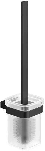 LANGBERGER Black Edition Ерш стекло к стене квадратный 11325А-BP черный