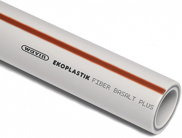 Труба FIBER BASALT PLUS армированная базальтоволокном – DN 40*5.5 мм, Wavin Ekoplastik (Чехия)