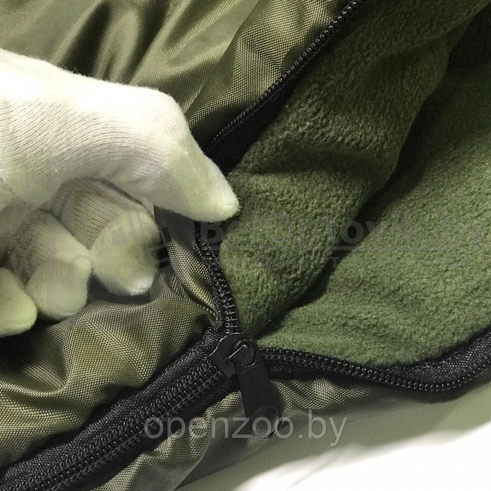 Спальный мешок с подголовником Expert одеяло (22585, ватфайбер, до -10С) РБ - фото 5 - id-p146050815