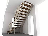 Двойной косоур для лестницы модель 183