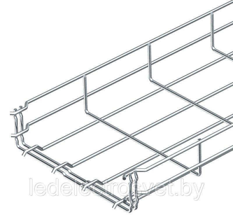 Лоток GRM 55 150 G проволочный, Ø3,9мм, 55х150х3000мм (ВхШхД), гальван. оцинк.