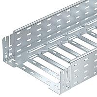 Лоток SKSM 110 FS кабельный перфорированный, безболт. соединение, 110Х100Х3000мм (ВхШхД), толщ 1.5мм, конв.